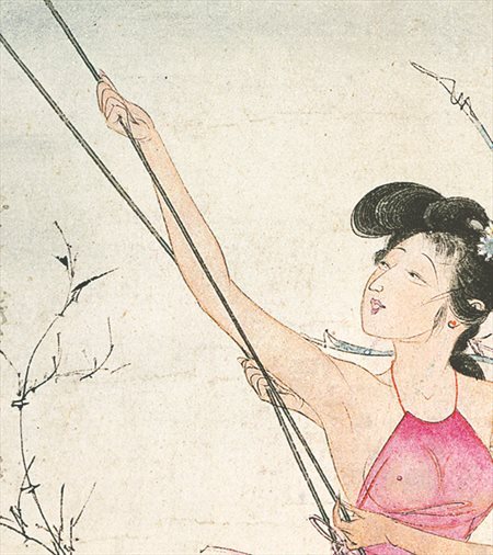 徐州-胡也佛的仕女画和最知名的金瓶梅秘戏图